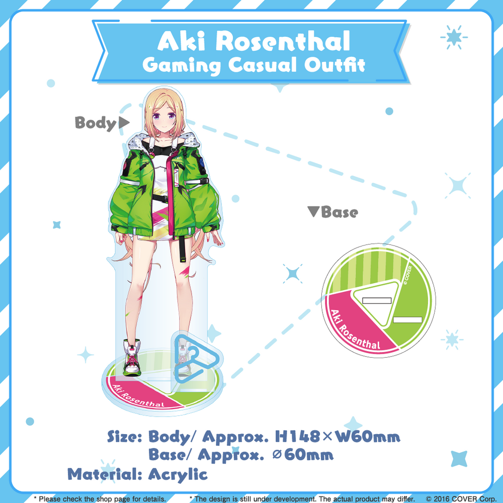 [Pre-order] hololive closet - Aki Rosenthal Gaming Casual Outfit