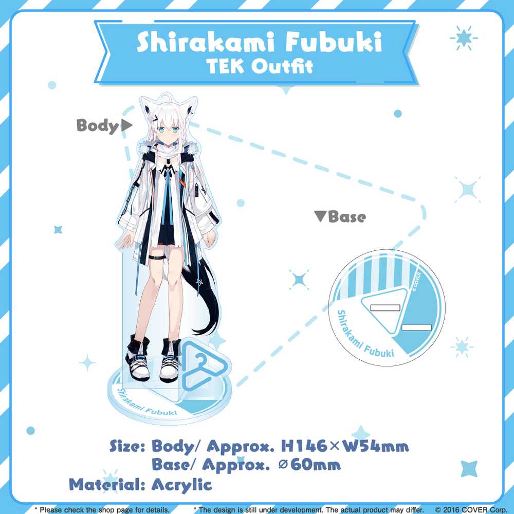 [Pre-order] hololive closet - Shirakami Fubuki TEK Outfit