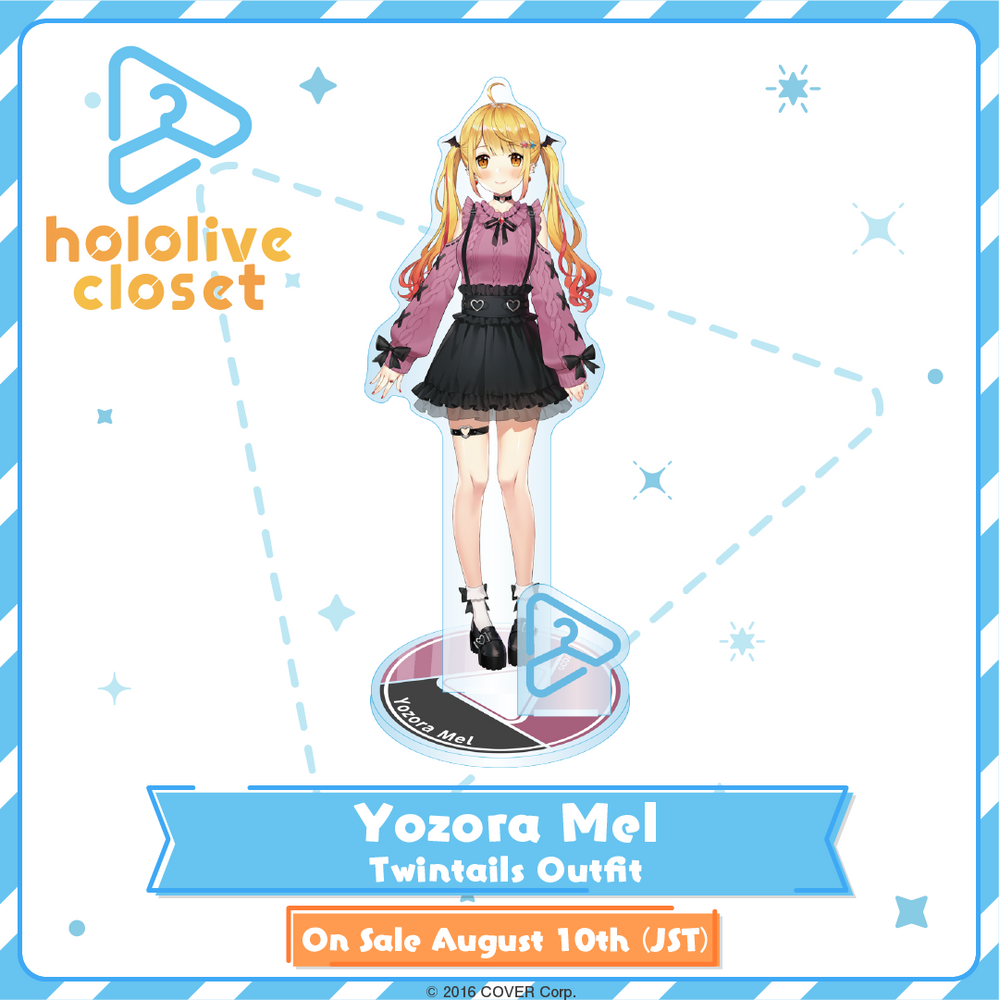 [Pre-order] hololive closet - Yozora Mel Twintails Outfit