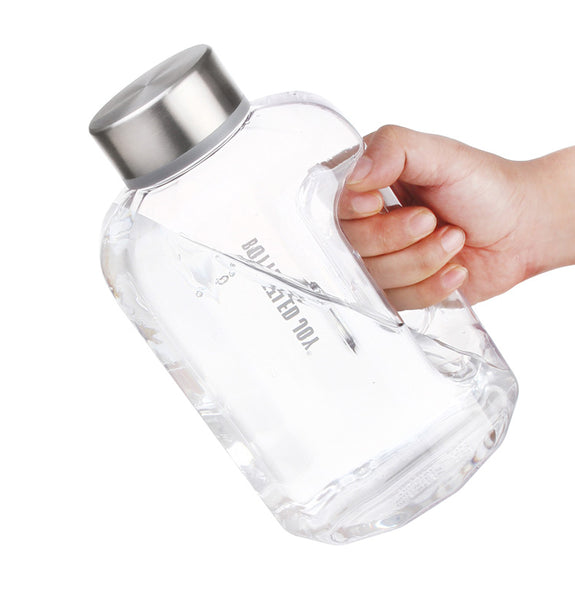 75oz Clear Sports Drinking Water Bottle