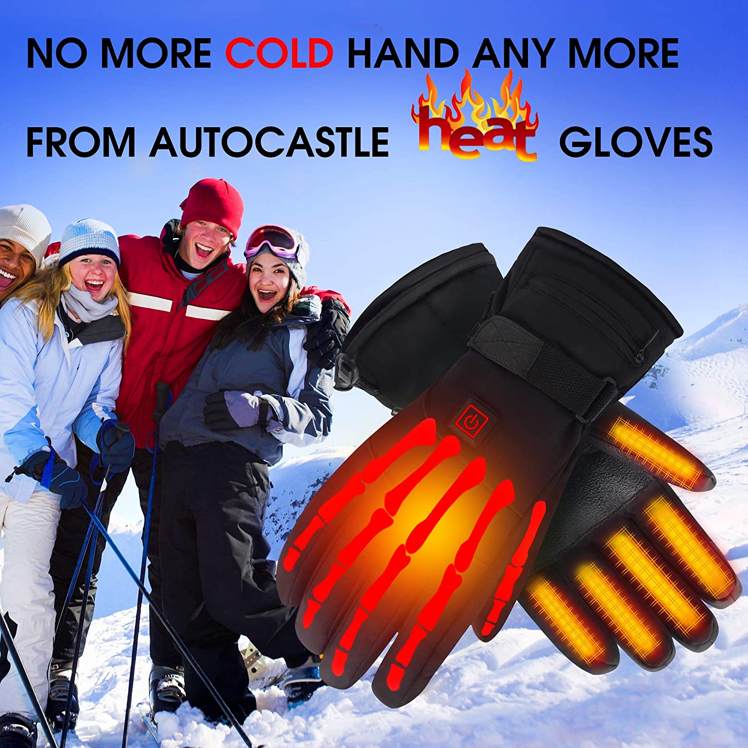 Heated Gloves -Cozy Core