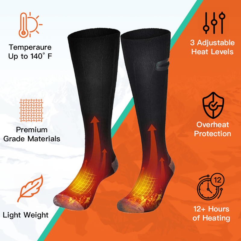 Heated Socks - Cozy Core