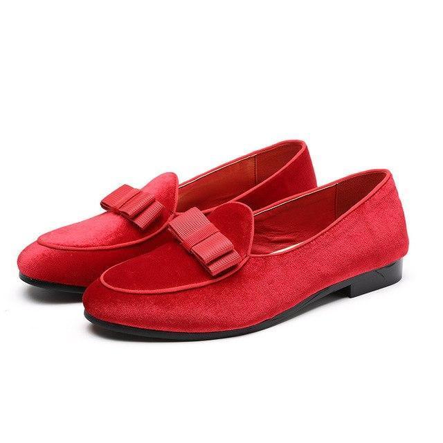 Suede Wedding Dress Flats Formal Shoes