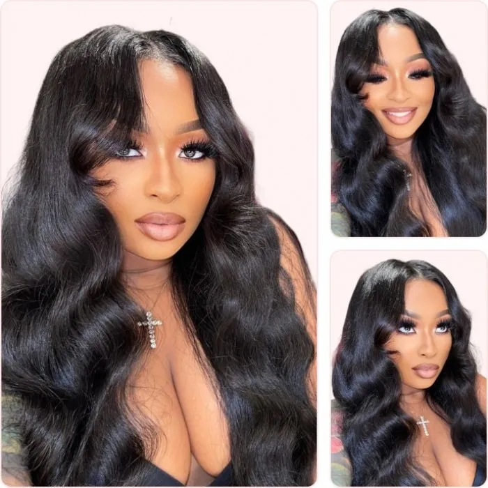 Donmily Hair Flawless 250% High Density 5x5 Body Wave HD Lace Closure Wig