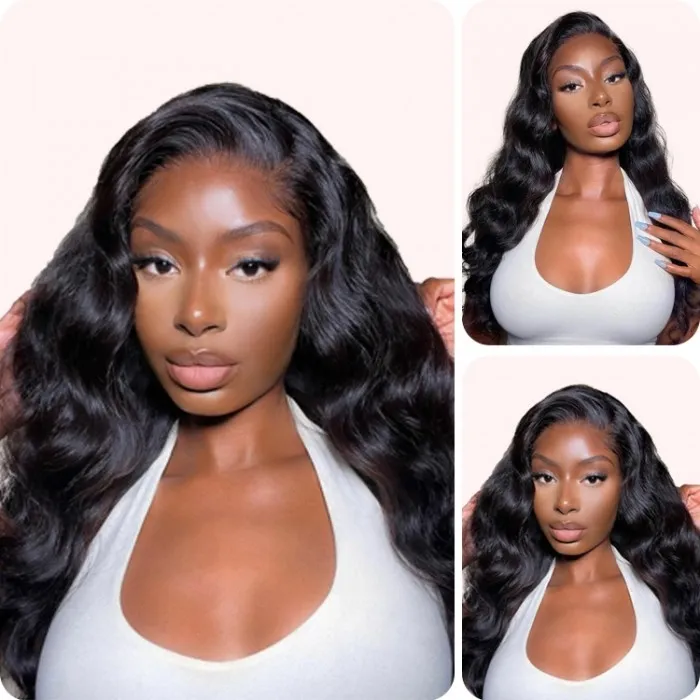 Donmily Wear Go 6x4.5 Pre Cut Lace Body Wave Lightweight Breathable Wigs
