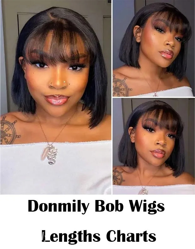 Bob Wigs Length Chart And Which Length Of Bob Wig Sho