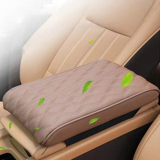 Leather Car Armrest Box Pad(Universal style)🔥Suitable for all car model