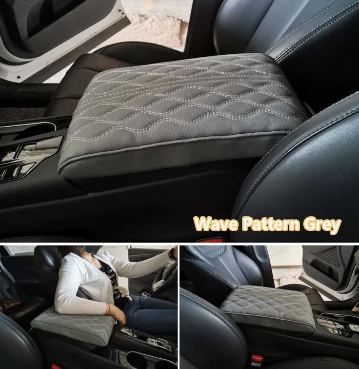 Leather Car Armrest Box Pad(Universal style)🔥Suitable for all car model