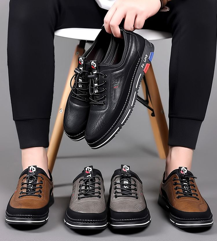 Orthopedic Leather Shoes | Sprytze™