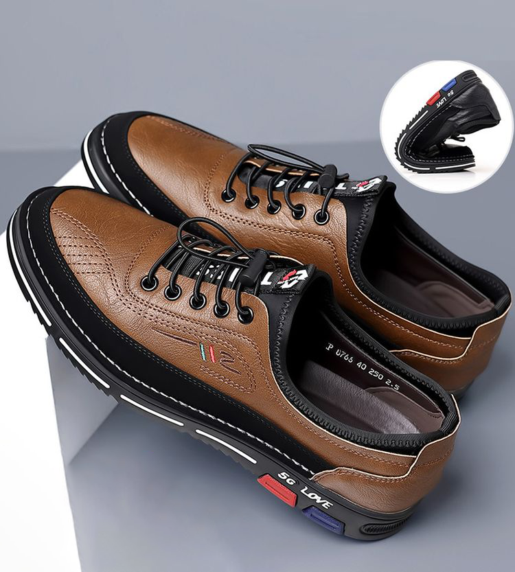 Orthopedic Leather Shoes | Sprytze™
