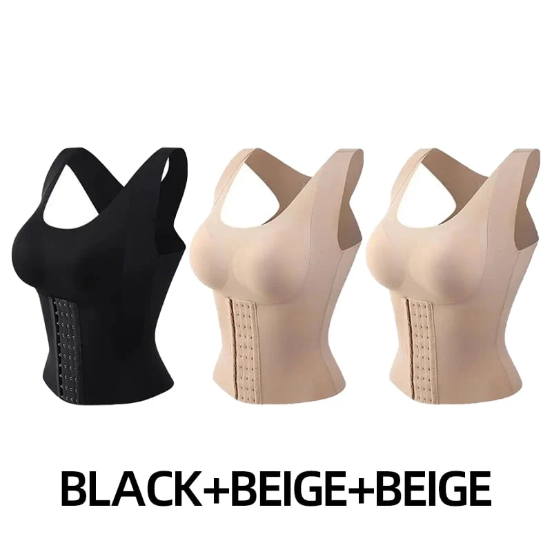 🔥🔥Last Day 70%OFF -3-in-1 Waist Trainer Bra ✨