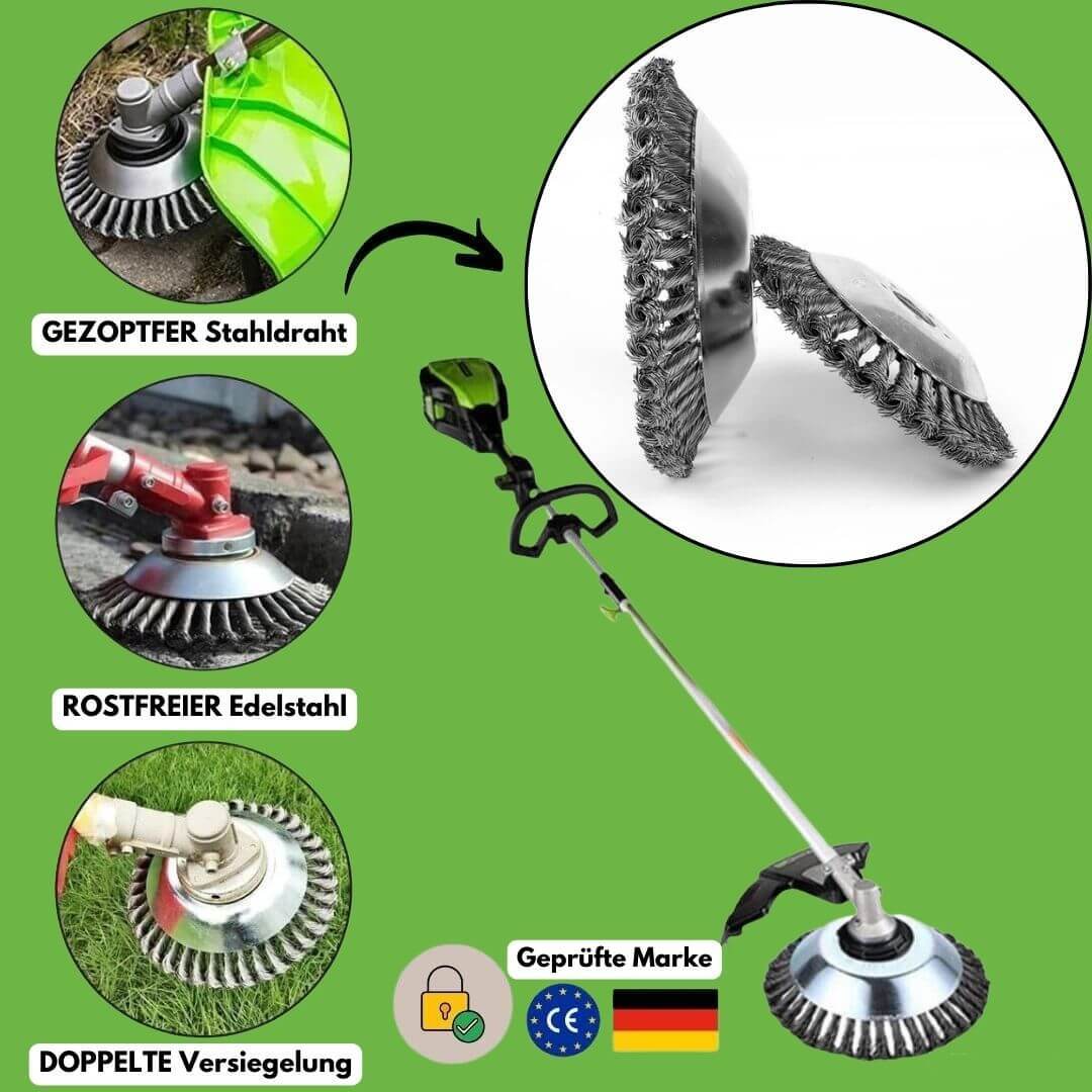 Der unzerstörbare Rasentrimmer