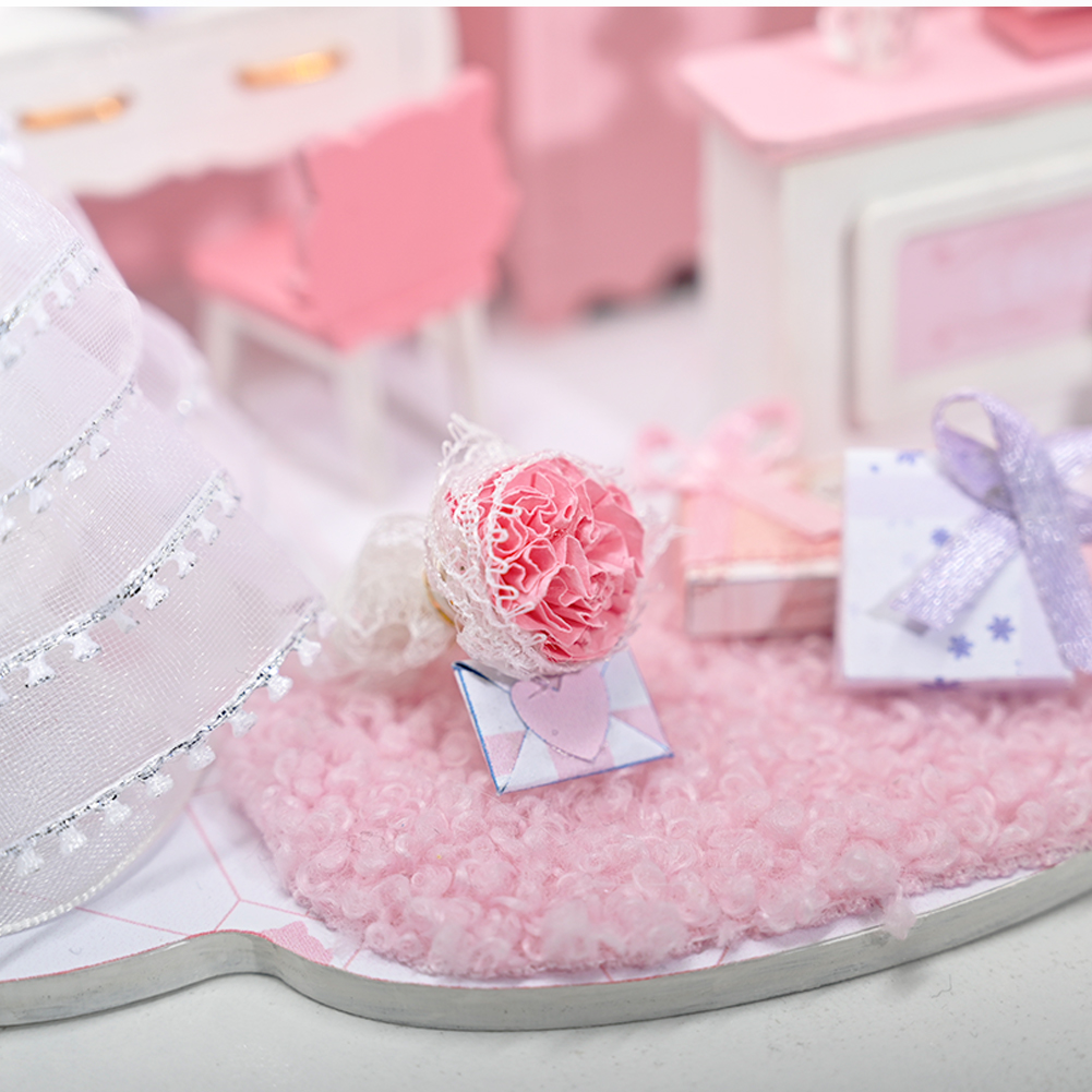 KNOW ME Meow meow little C DIY Miniature House Kit