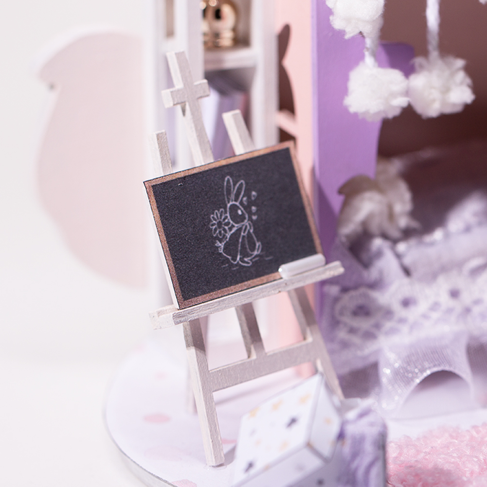 KNOW ME Cute cute little B DIY Miniature House Kit