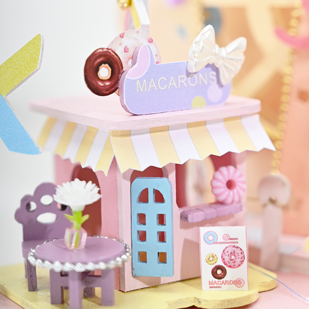 KNOW ME Woof woof little D DIY Miniature House Kit