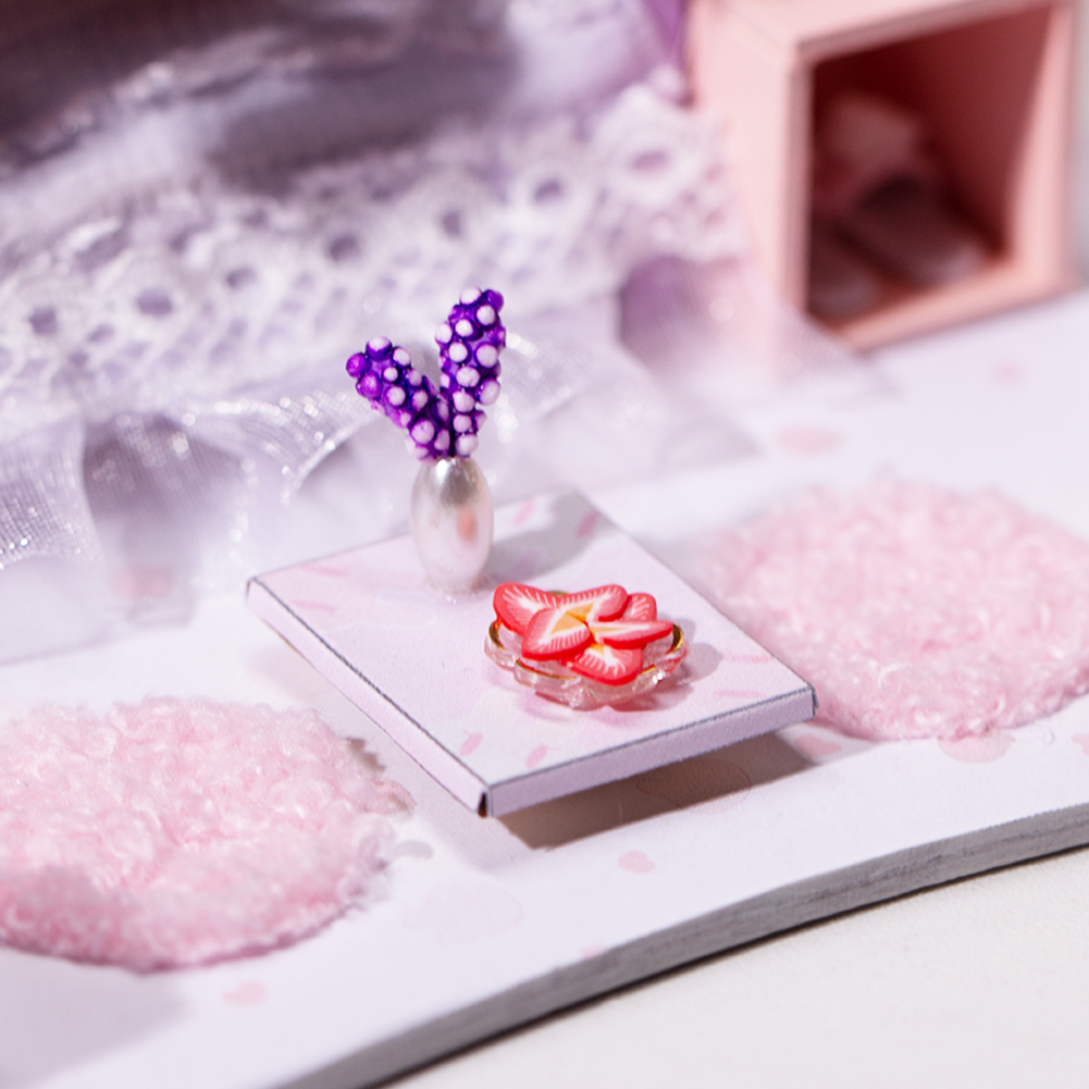KNOW ME Cute cute little B DIY Miniature House Kit