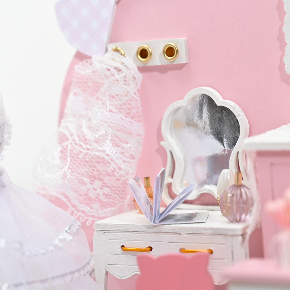 KNOW ME Meow meow little C DIY Miniature House Kit