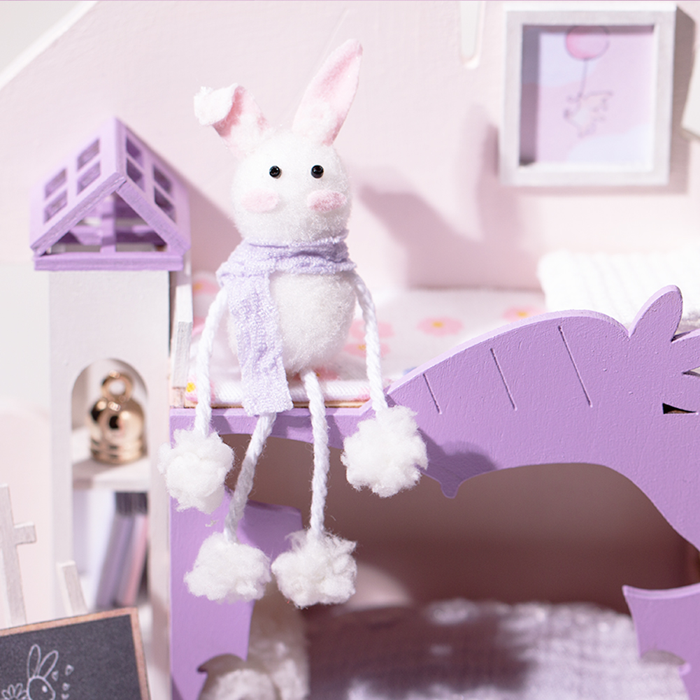 KNOW ME Cute cute little B DIY Miniature House Kit