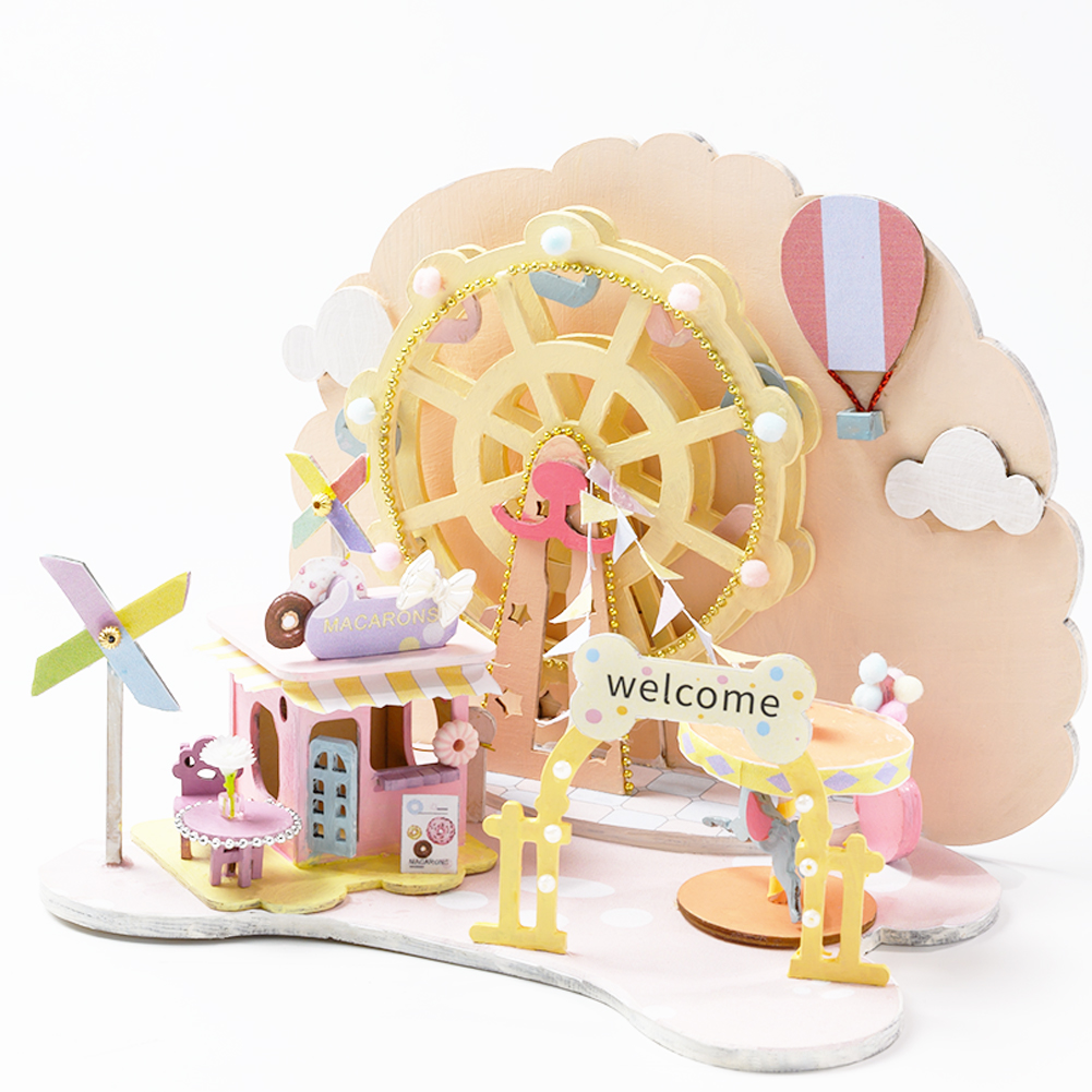 KNOW ME Woof woof little D DIY Miniature House Kit