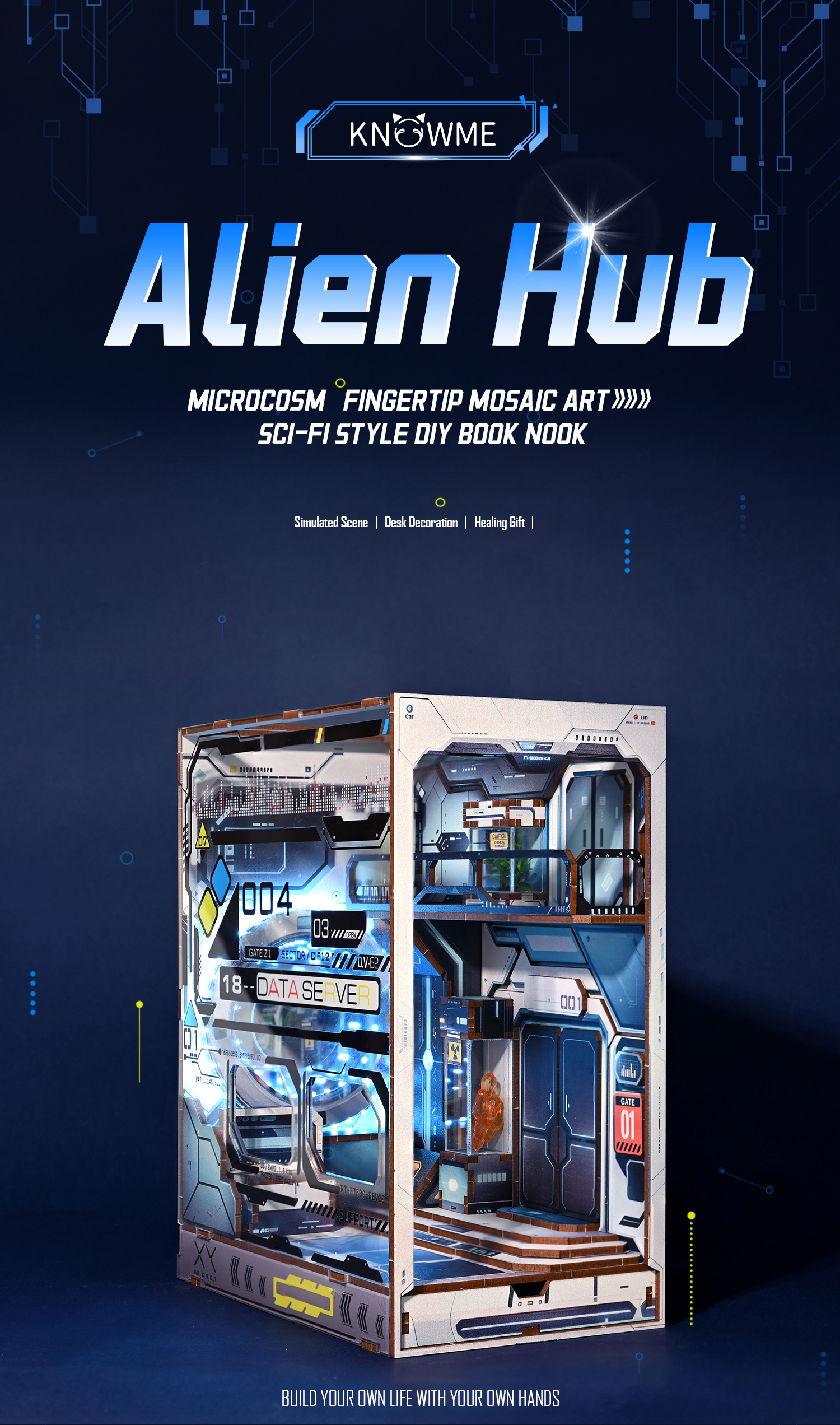 Alien club book nook