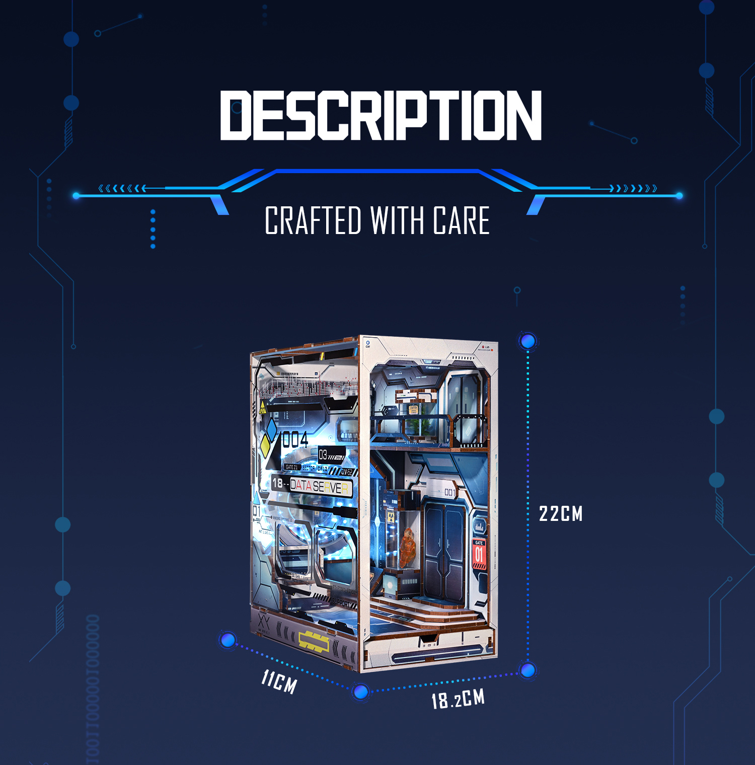 Alien club book nook kit