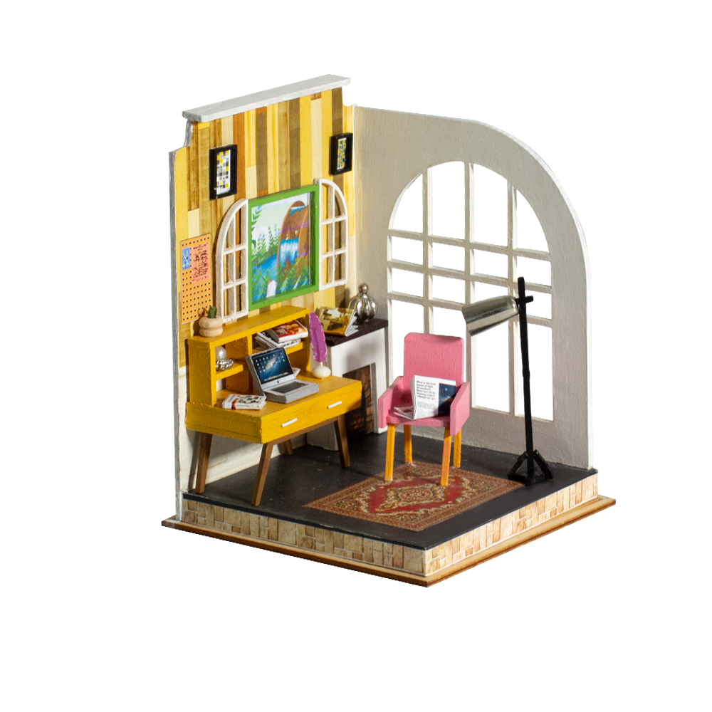 KNOW ME Dream Creation DIY Miniature House Kit