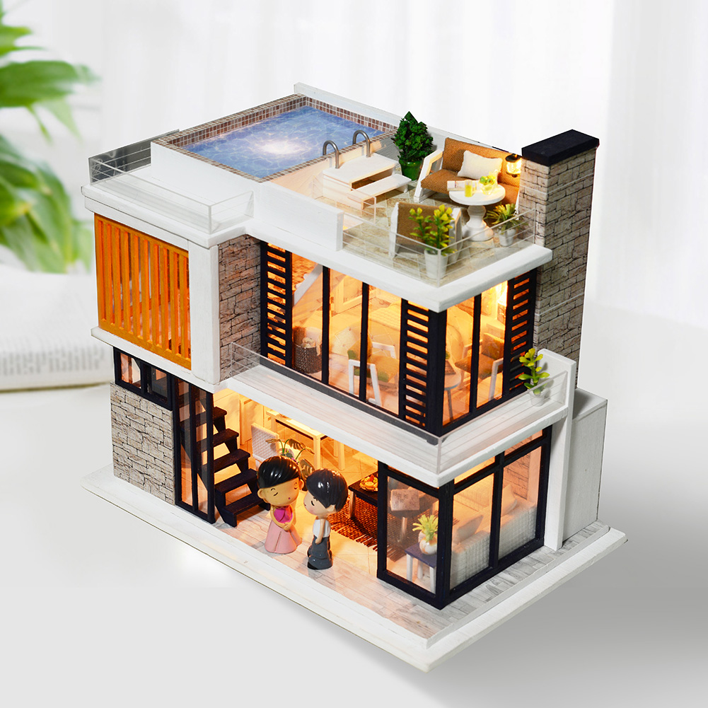 KNOW ME Florence DIY Miniature House Kit