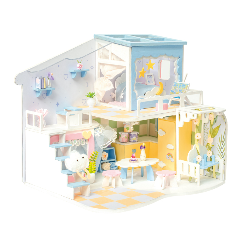 KNOW ME STYLE DIY Miniature House Kit
