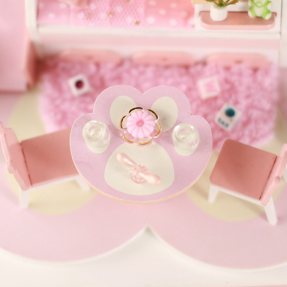 KNOW ME Snoring Little Bear DIY Miniature House Kit