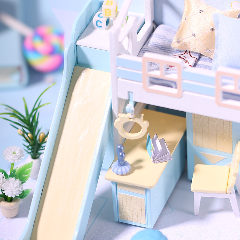 KNOW ME Baa Baa Little N DIY Miniature House Kit