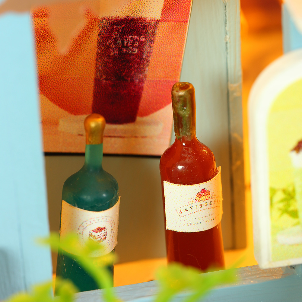 DIY Milk Tea Shop Model Assembly Guide