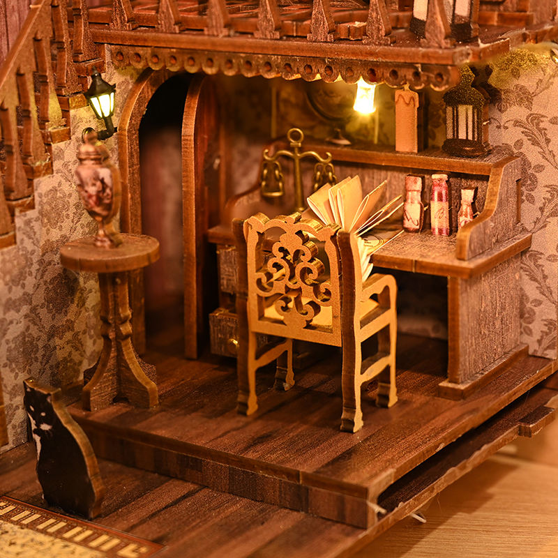 Scholar's Dream DIY Book Nook - Decorative Shelf Art