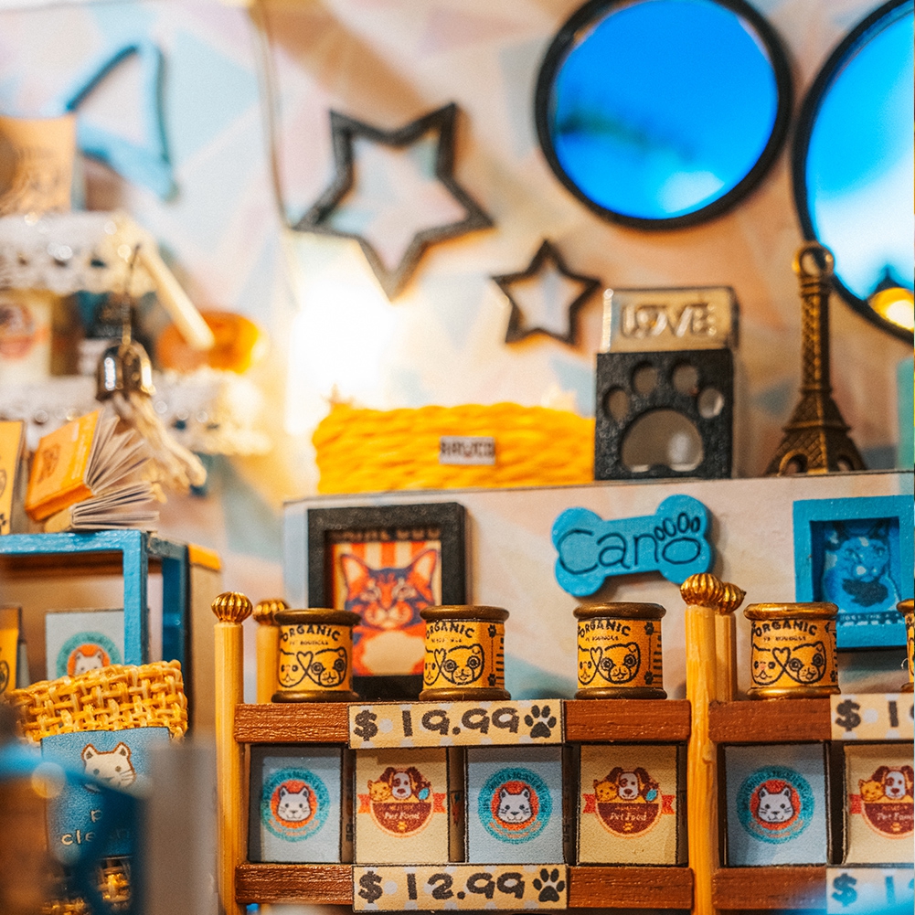 KNOW ME Pet Club DIY Miniature House Kit