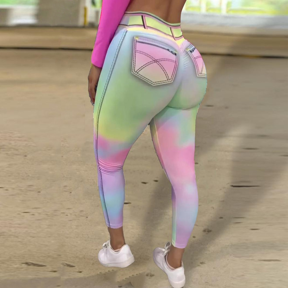ChicCurve Frauen Yoga Hintern hebende Leggings
