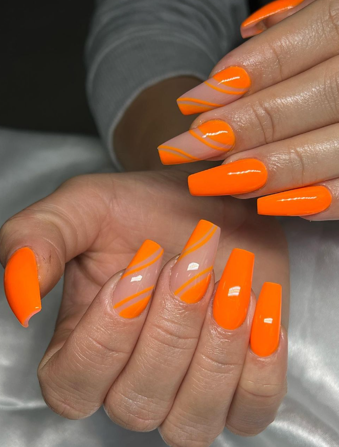 60 Neon Nails You'll Love - Green, Orange, Yellow, Pink & More