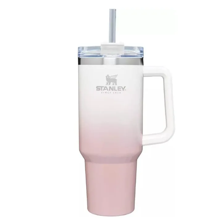 Must Have: Barbie Pink Stanley Quencher - Stylish Stanley Tumbler -  Pink Barbie Citron Dye Tie