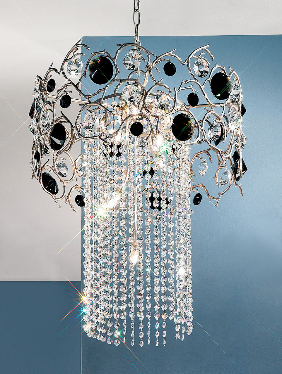 Classic Lighting 10034 NBZ SA Foresta Colorita Crystal Chandelier in Natural Bronze (Imported from Portugal)