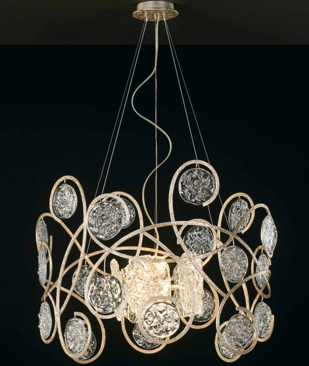 Classic Lighting 10045 SF Celeste Artistic Chandelier in Silver Frost (Imported from Portugal)