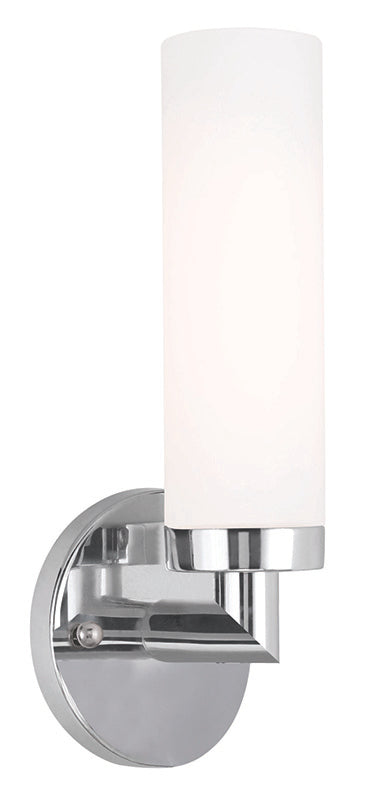 LIVEX Lighting 10103-05 Aero Contemporary Wall Sconce in Polished Chrome (1 Light)