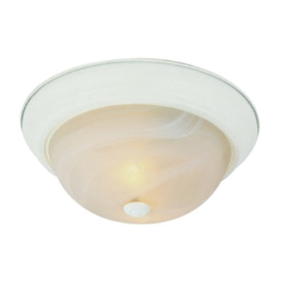 Trans Globe Lighting 13619 AW 15" Indoor Antique White Traditional Flushmount