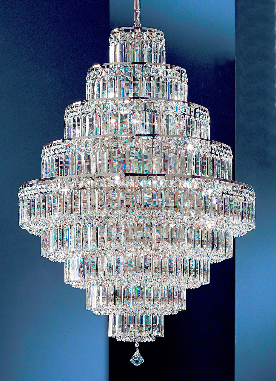 Classic Lighting 1604 CH CP Ambassador Crystal Chandelier in Chrome