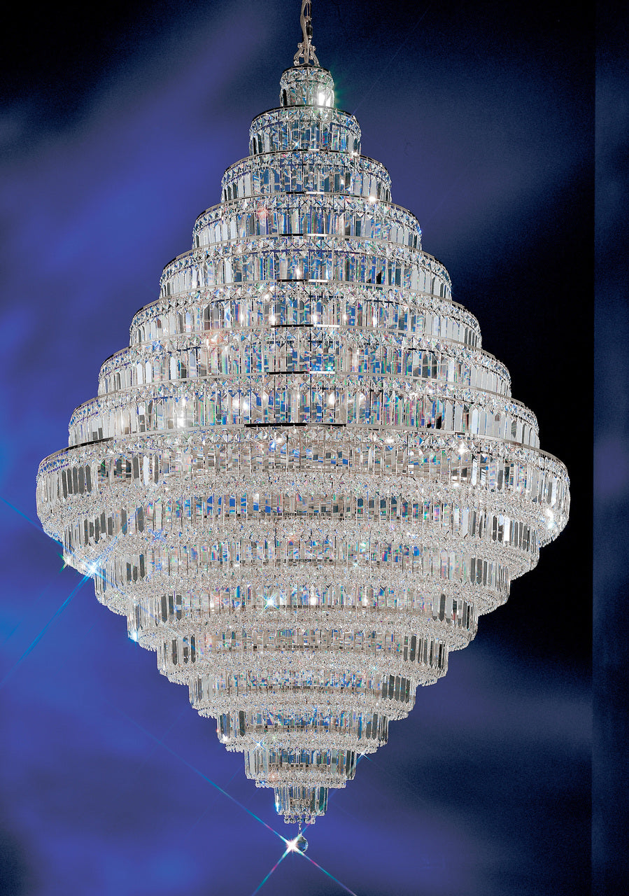 Classic Lighting 1606 CH CP Ambassador Crystal Chandelier in Chrome