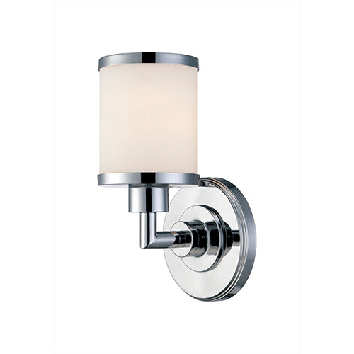 Millennium Lighting 221-CH Etched White Vanity Light in Chrome