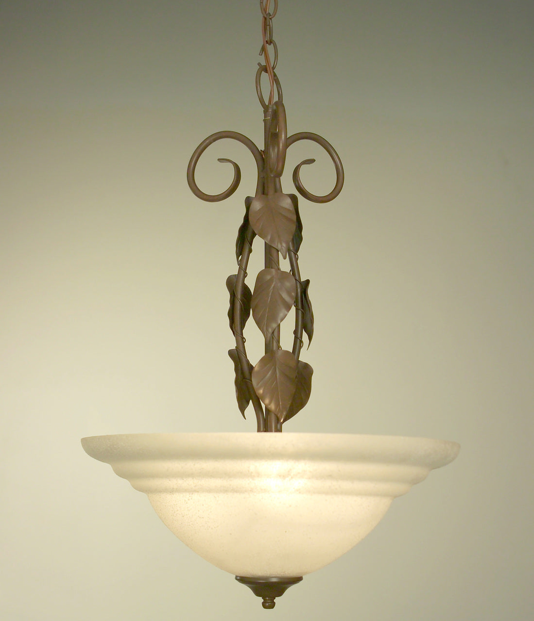 Classic Lighting 3172 R Vineland Traditional Pendant in Rust