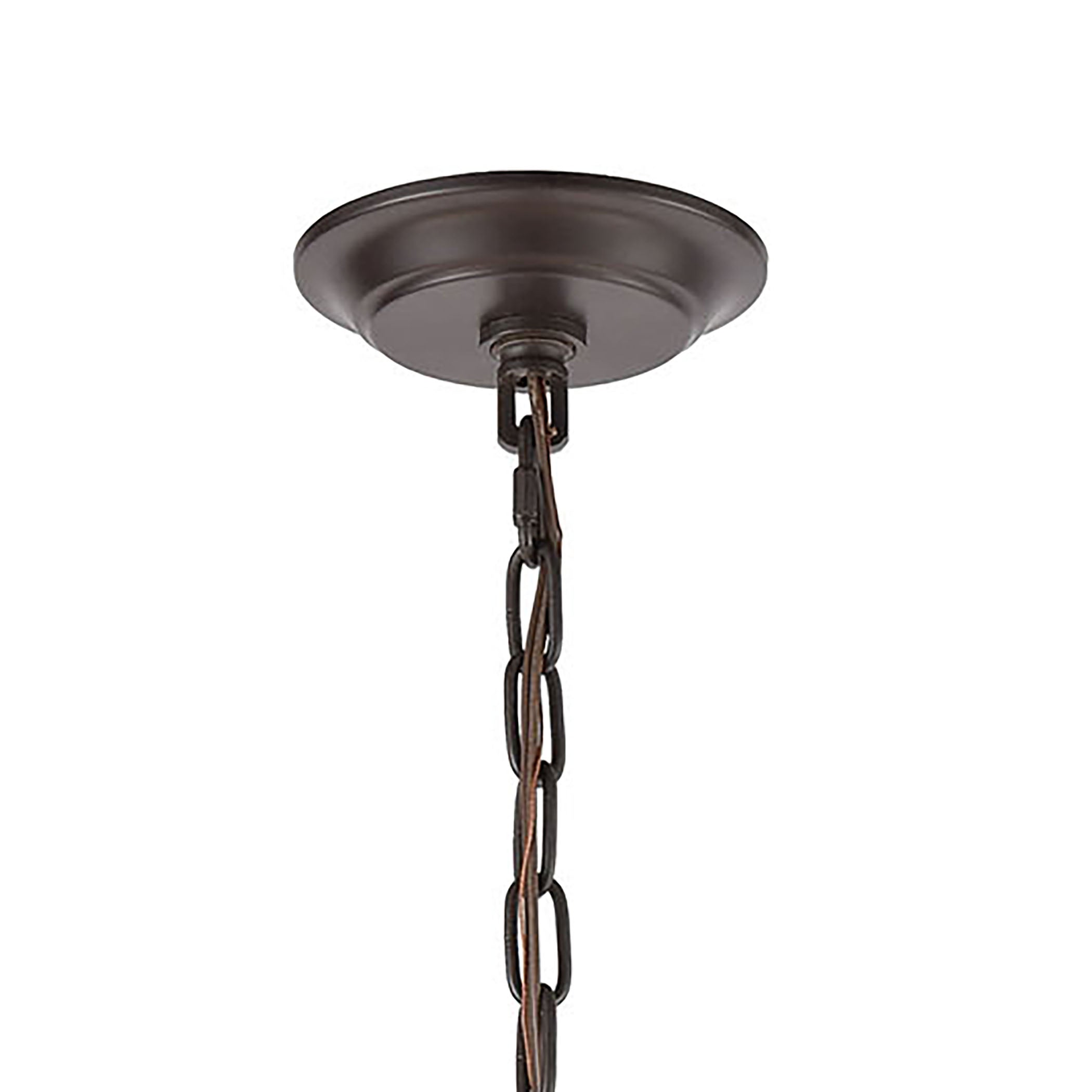 ELK Lighting 31818/6 Chandette 6-Light Chandelier in Oil Rubbed Bronze