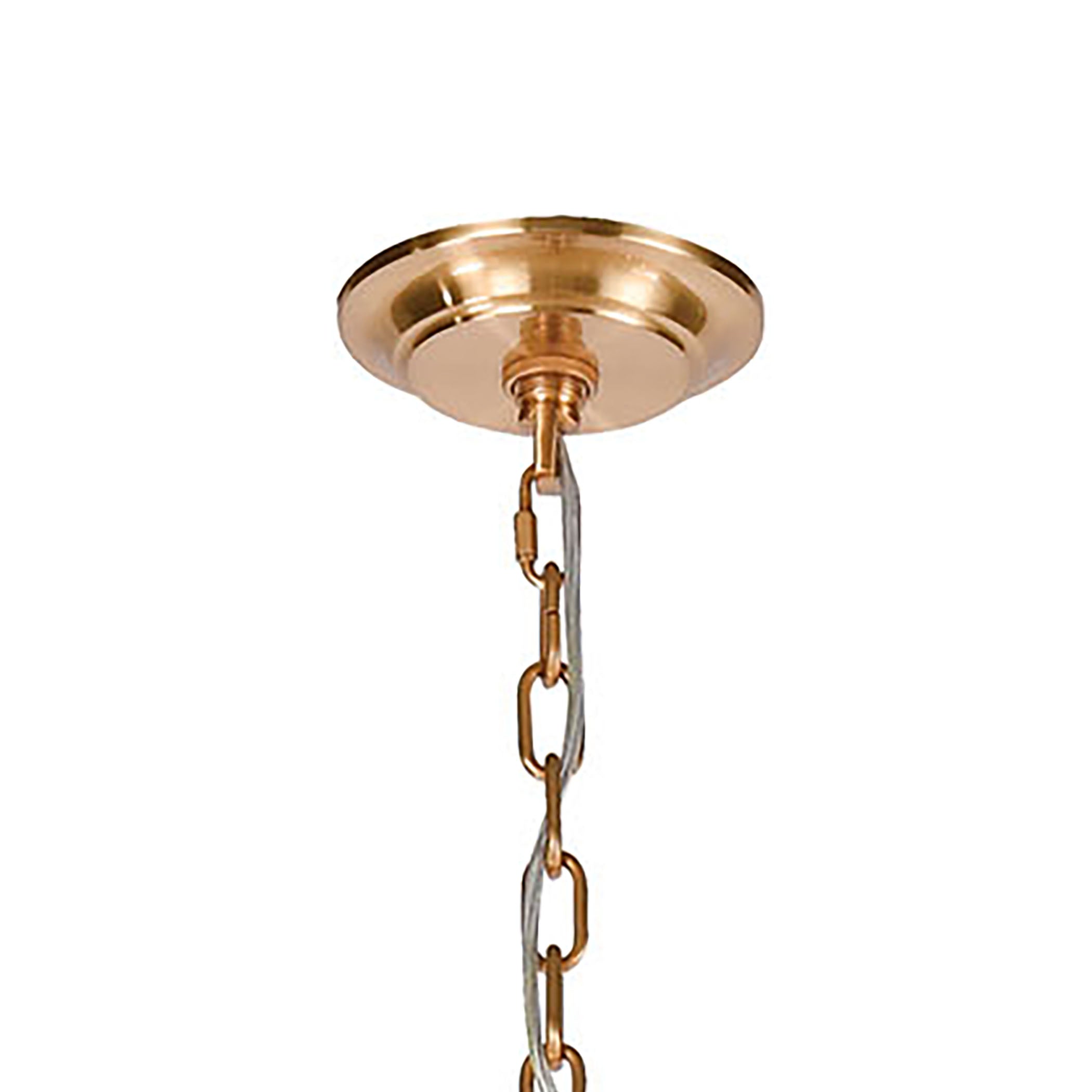 ELK Lighting 32417/12 Abaca 12-Light Chandelier in Satin Brass