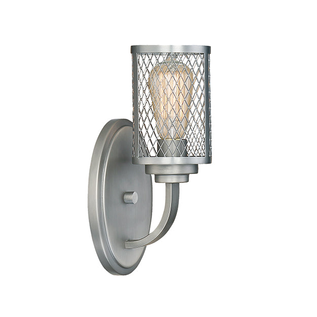 Millennium Lighting 3271-BPW Akron Wall Sconce in Brushed Pewter