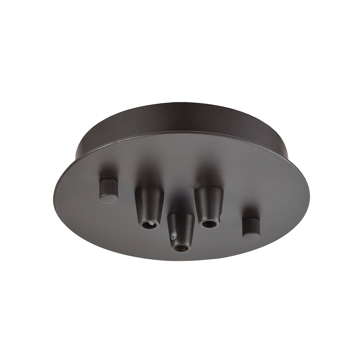 ELK Lighting 3SR-OB Pendant Options 3 Light Small Round Canopy in Oil Rubbed Bronze
