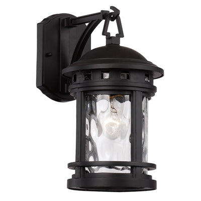 Trans Globe Lighting 40370 BK 12.5" Outdoor Black Nautical Wall Lantern