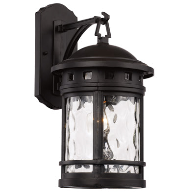 Trans Globe Lighting 40371 BK 16.25" Outdoor Black Nautical Wall Lantern